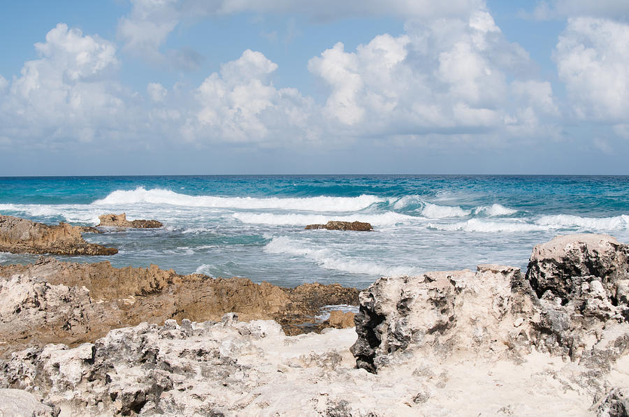 Cancun Beach Scenes #7 Digital Art by Carol Ailles