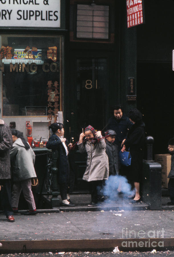 Chinese New Year 1963 Photograph by The Harrington Collection