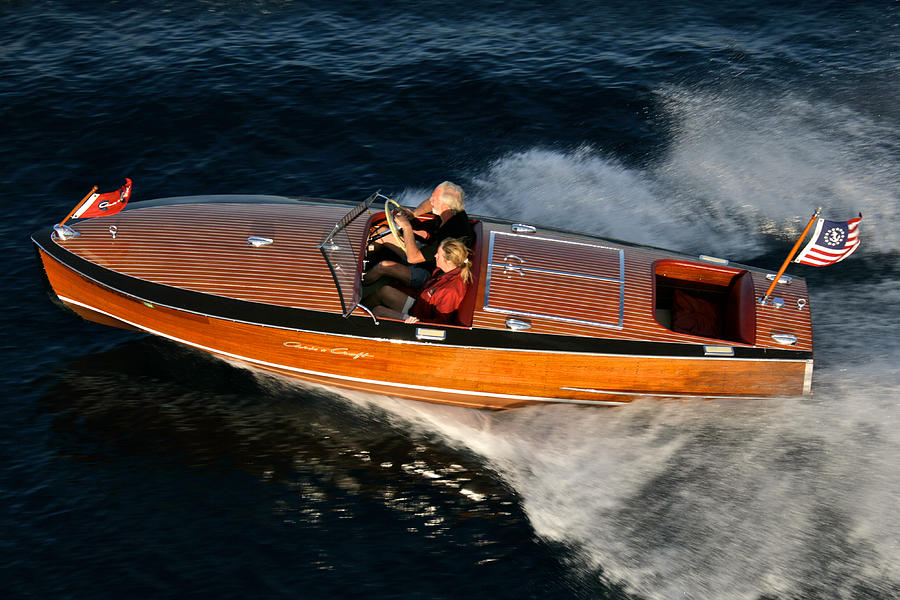 Boat Photograph - Classic Speedster #4 by Steven Lapkin