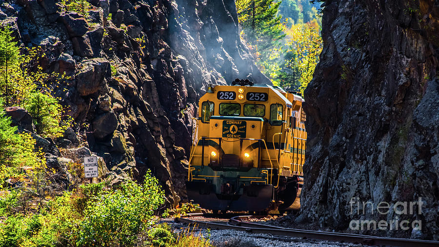 Conway Scenic Railroad #8 Photograph by New England Photography
