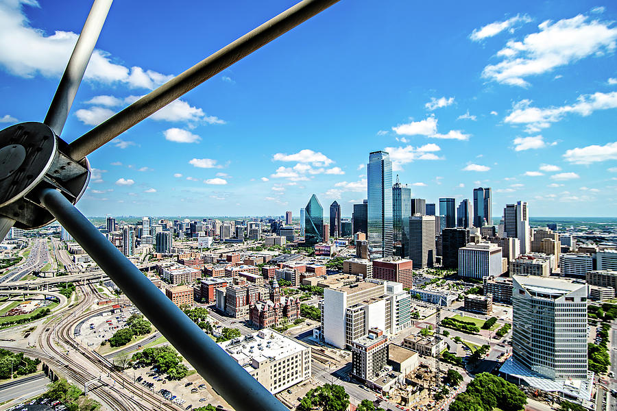 Dallas Texas City Skyline And Downtown #7 Photograph by Alex Grichenko