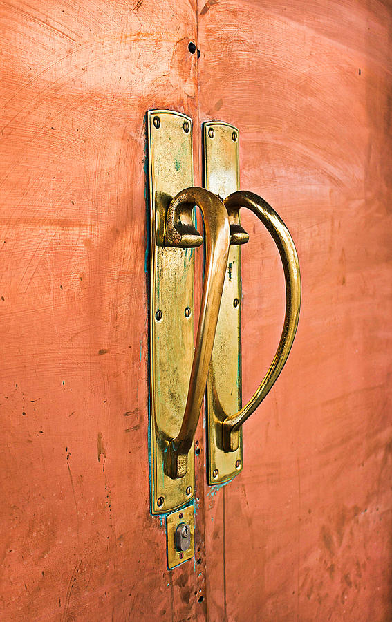 Door handle #7 Photograph by Tom Gowanlock