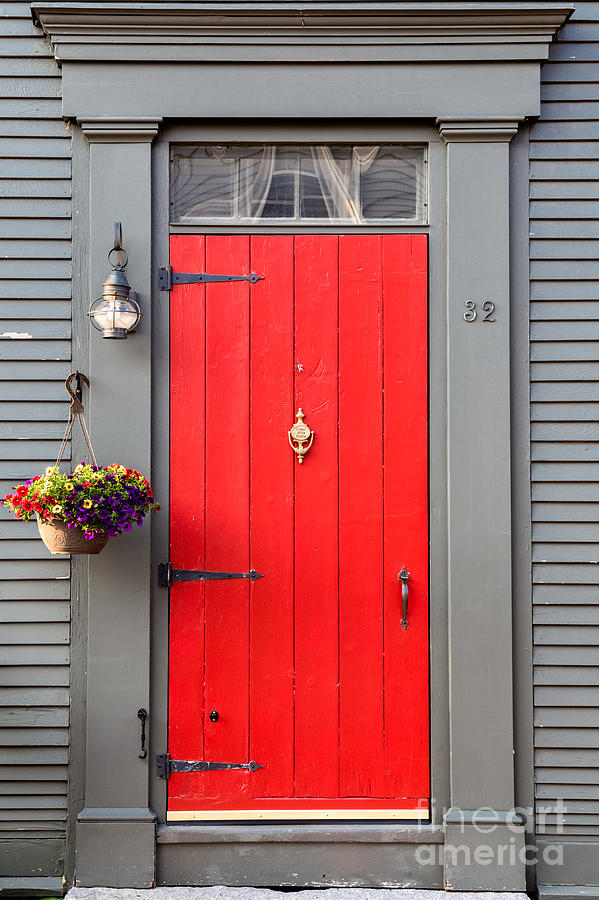 Doors Of Portsmouth New Hampshire Photograph by Dawna Moore Photography
