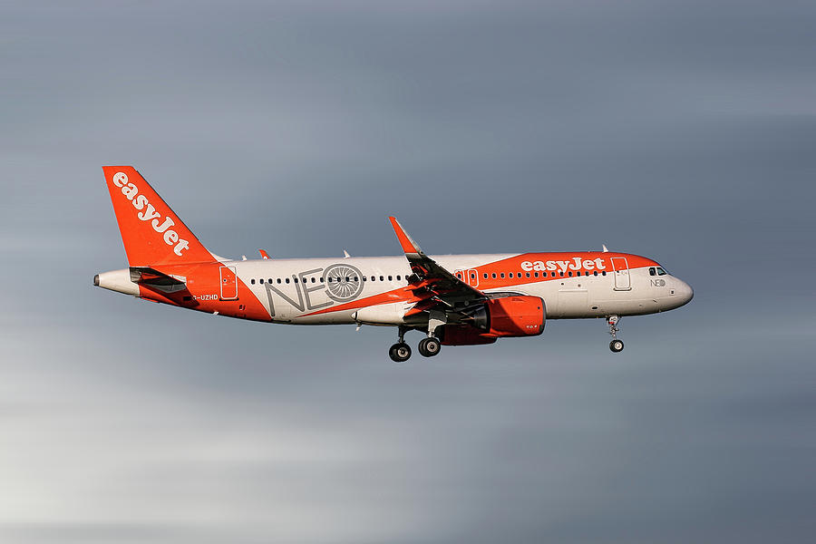 Easyjet Mixed Media - EasyJet NEO Livery Airbus A320-251N #7 by Smart Aviation
