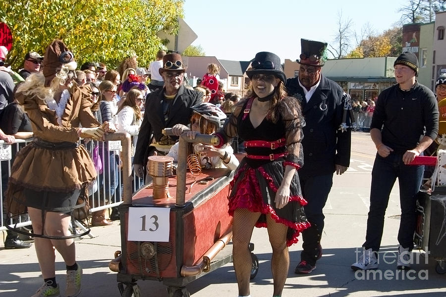 Emma Crawford Coffin Races in Manitou Springs Colorado #7 Photograph by Steven Krull