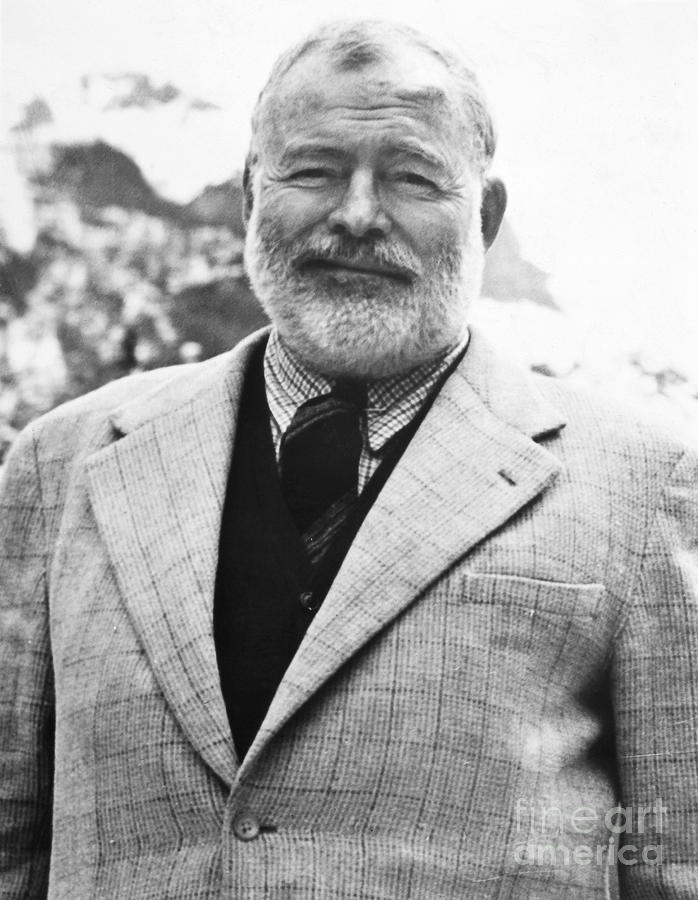 Ernest Hemingway #7 Photograph by Granger