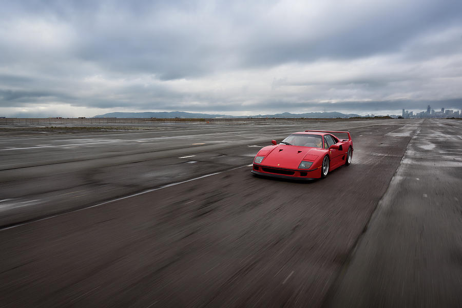 #Ferrari #F40 #Print #7 Photograph by ItzKirb Photography