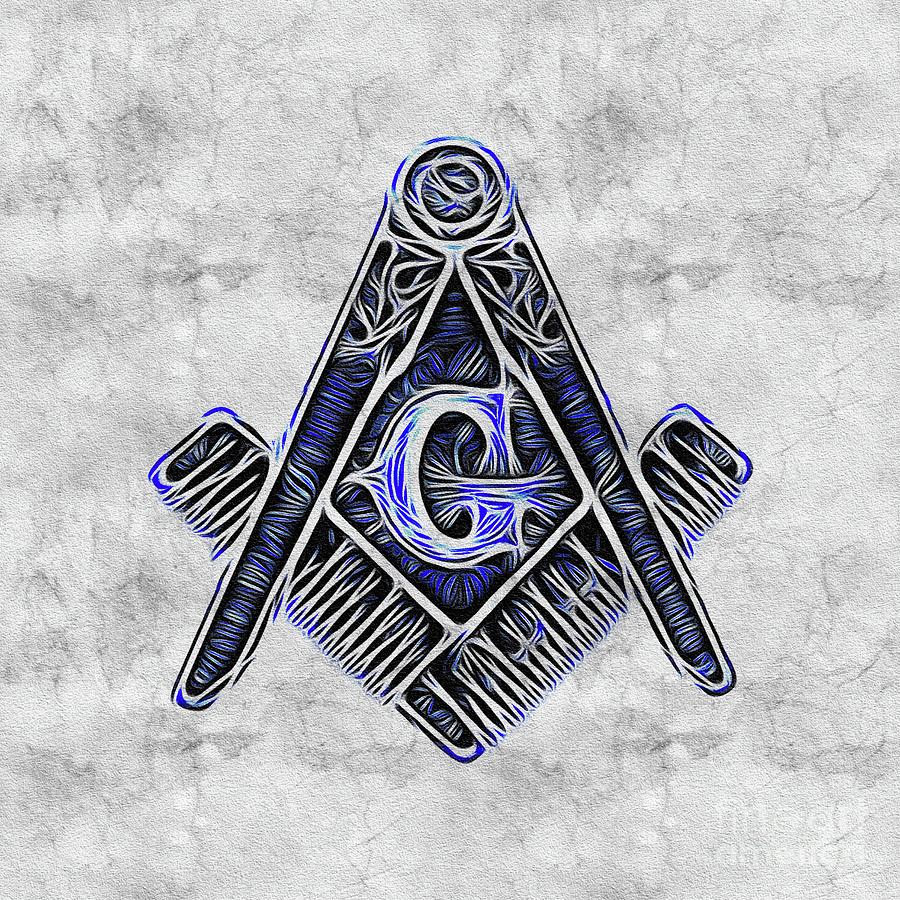 Lodge Painting - Freemason, Mason, Masonic Symbolism by Esoterica Art Agency Lodge Painting - Freemason, Mason, Masonic Symbolism by Esoterica Art Agency