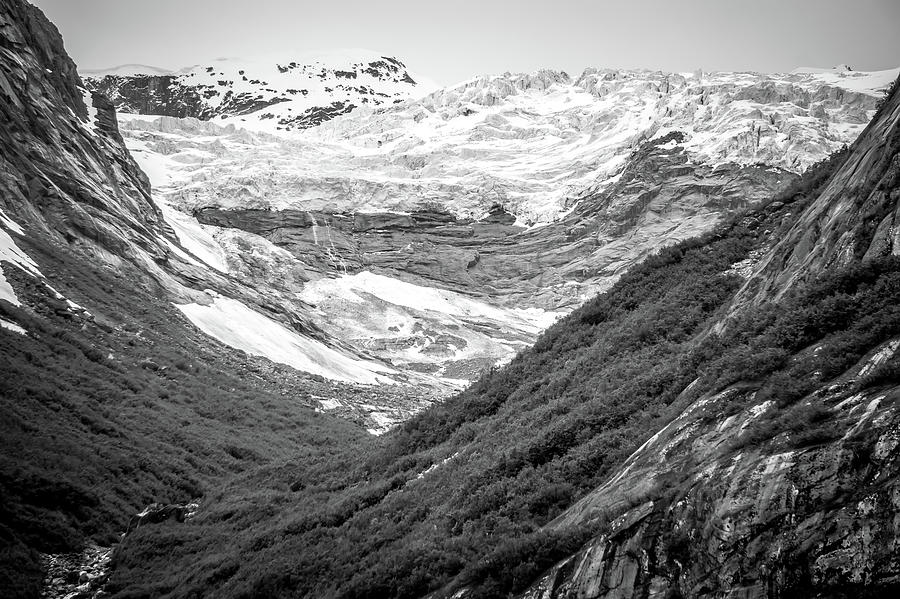 Glacier And Mountains Landscapes In Wild And Beautiful Alaska #7 Photograph by Alex Grichenko