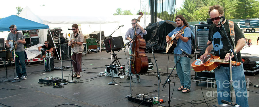 Greensky Bluegrass at the 2010 Nateva Festival #8 Photograph by David Oppenheimer