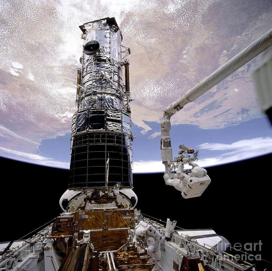 Astronaut Photograph - Hubble Space Telescope #6 by Nasa