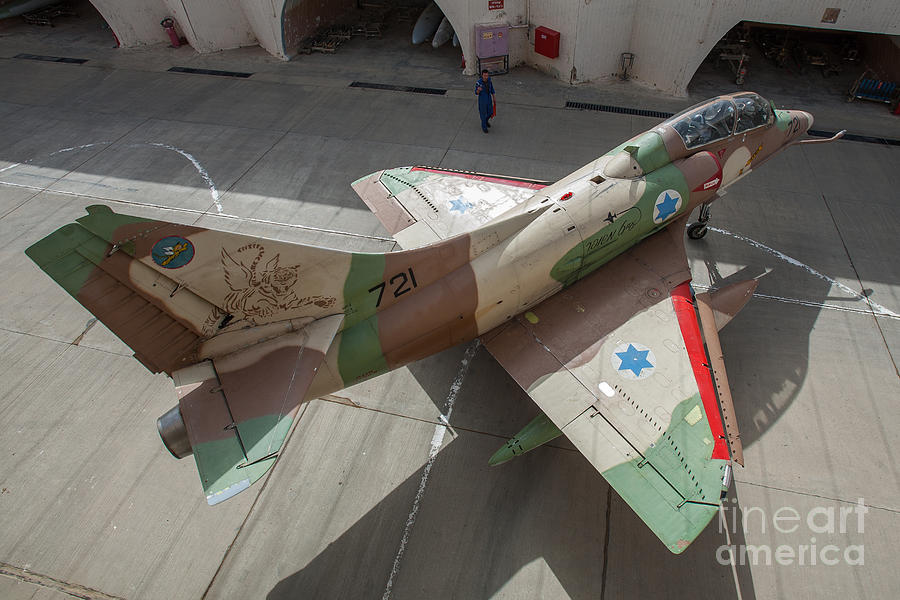 Israel Air Force A-4 skyhawk #7 Photograph by Nir Ben-Yosef
