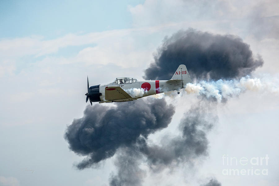 Japanese Zero- Mitsubishi A6M Photograph by Rene Triay FineArt Photos ...