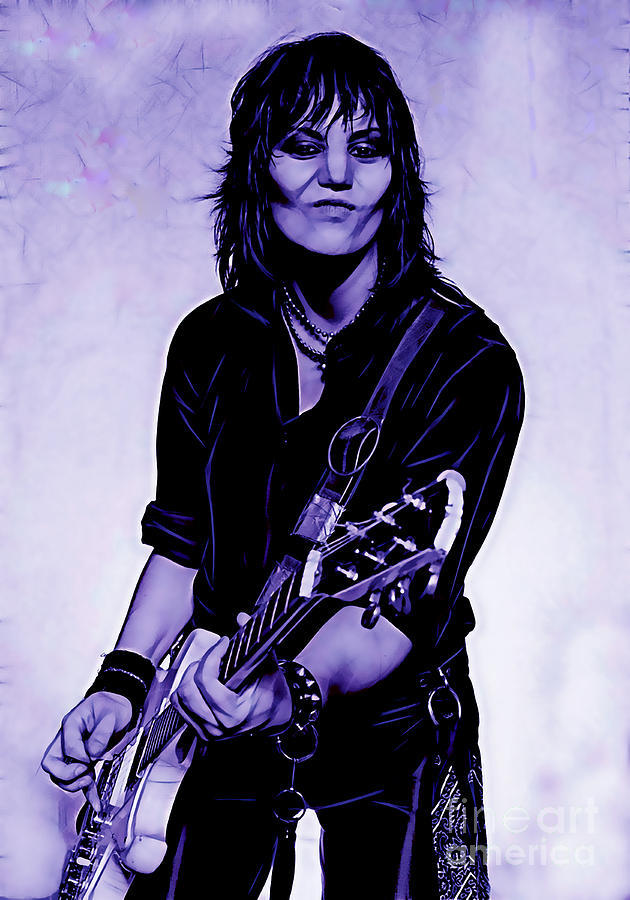Joan Jett Collection Mixed Media by Marvin Blaine - Fine Art America