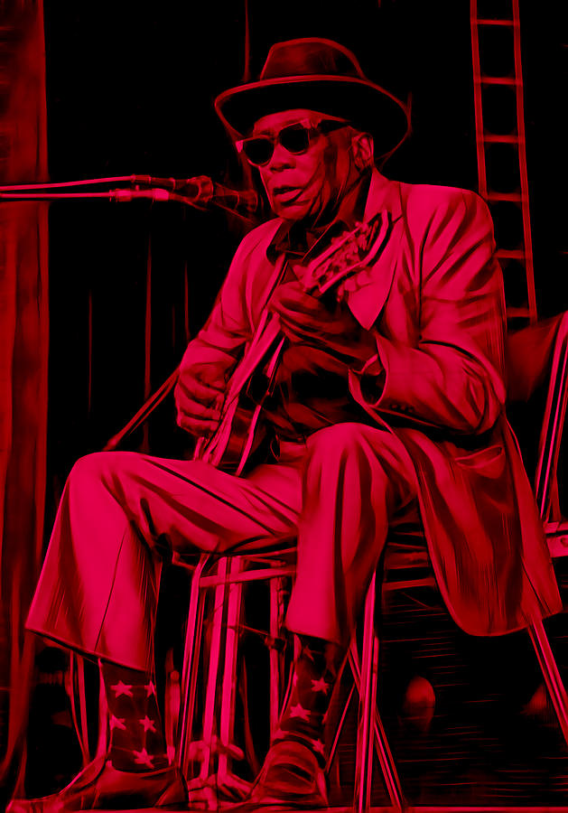 John Lee Hooker Collection #7 Mixed Media by Marvin Blaine