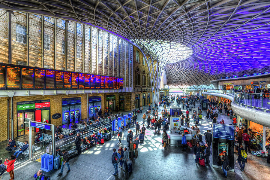 Kings Cross Station London #7 Photograph by David Pyatt