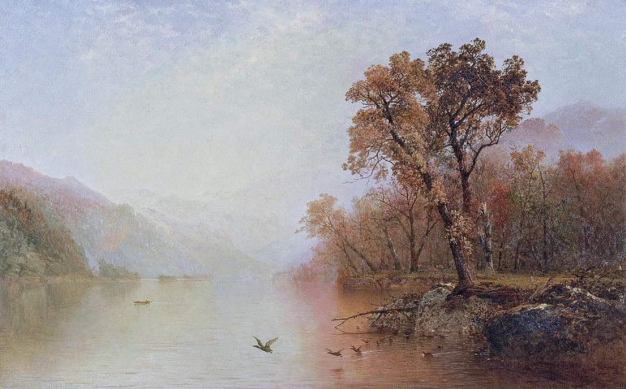 Lake George Painting By John Frederick Kensett - Pixels