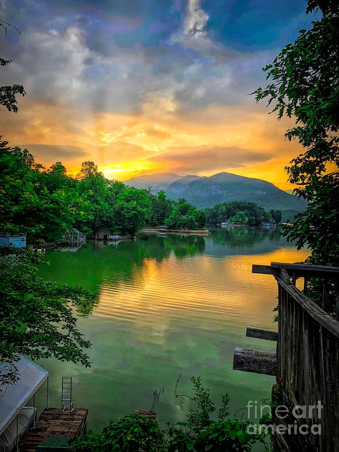 Spring Photograph - Lake Lure #7 by Buddy Morrison