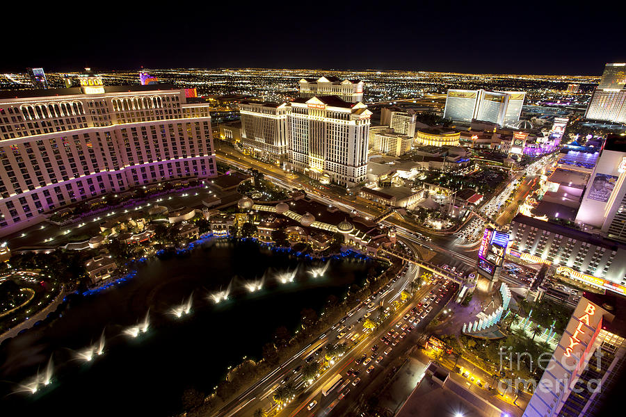 Las Vegas Nightlife #7 Photograph by Anthony Totah