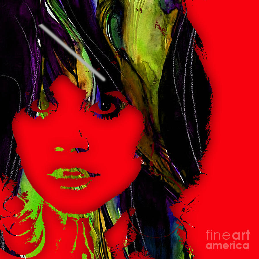 Linda Ronstadt Collection #7 Mixed Media by Marvin Blaine