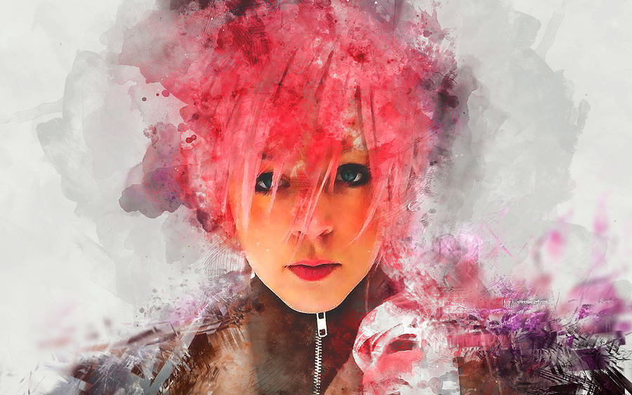 Lindsey Stirling #6 Mixed Media by Marvin Blaine
