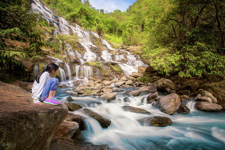Mae Ya Waterfall #7 Photograph by Anek Suwannaphoom