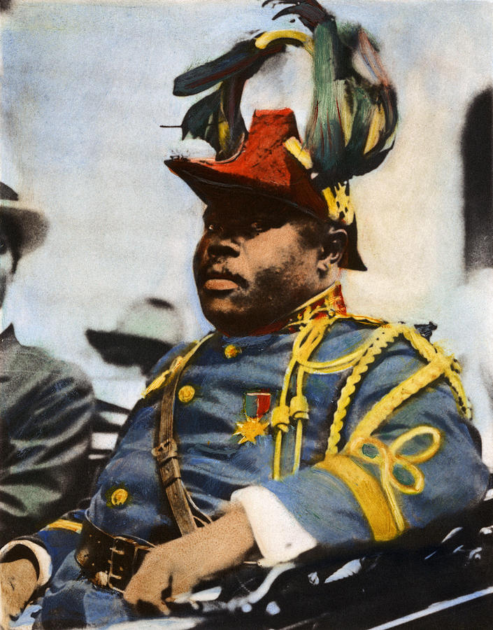 Hat Painting - Marcus Garvey #3 by Granger