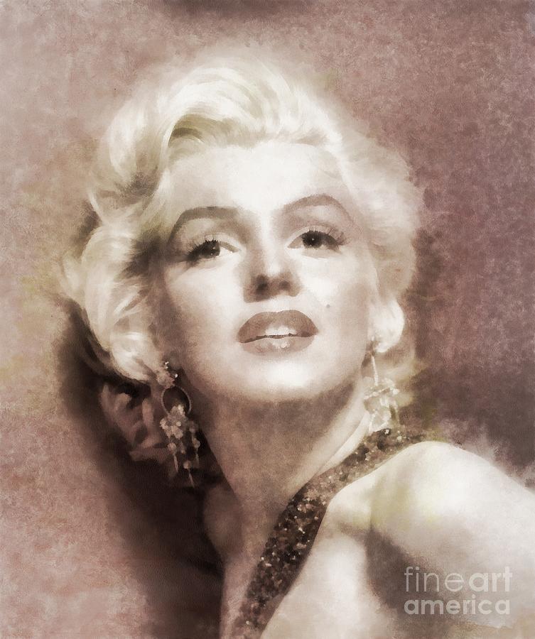 Marilyn Monroe by John Springfield Painting by Esoterica Art Agency ...