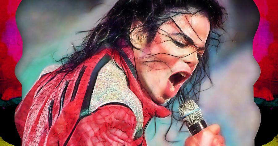 Michael Jackson Mixed Media - Michael Jackson Collection #4 by Marvin Blaine