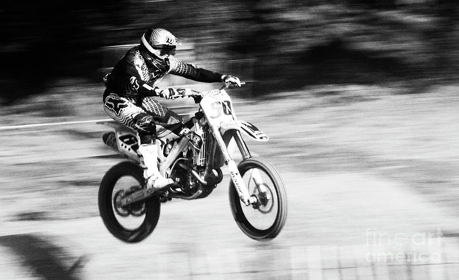 Motocross #7 Photograph by Ang El