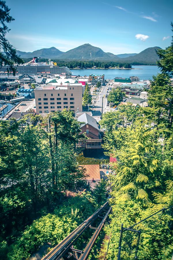 Old Historic Town Of Ketchikan Alaska Downtown #7 Photograph by Alex Grichenko