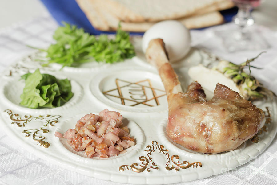 Passover Seder Plate Photograph by Ezume Images - Fine Art America