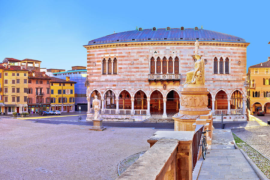 Piazza della Liberta square in Udine landmarks view #7 Photograph by Brch Photography