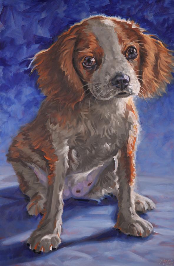 King Charles Painting by Gary M Long