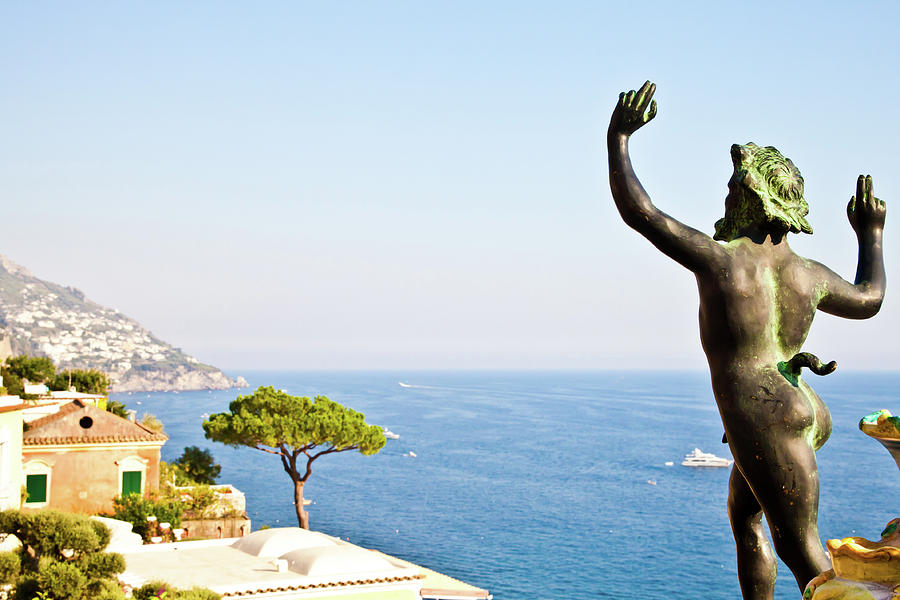 Positano view, Amalfi Coast, Italy #7 Photograph by Paolo Modena