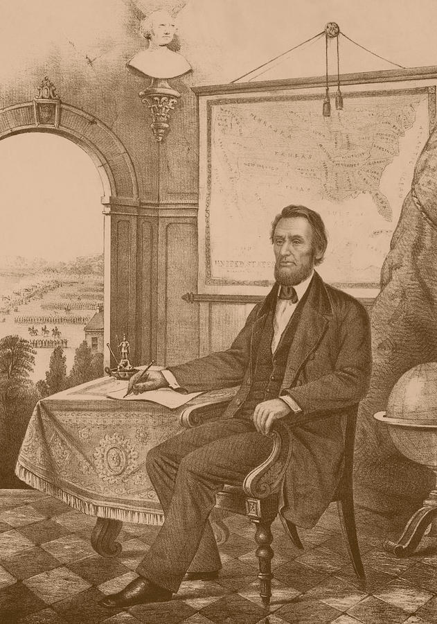President Abraham Lincoln Drawing