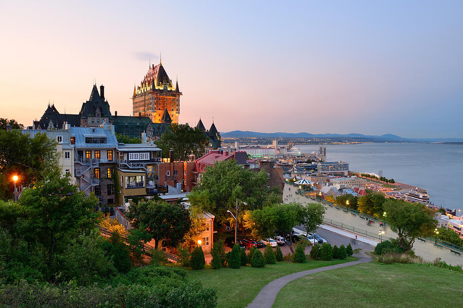 Quebec City #7 Photograph by Songquan Deng