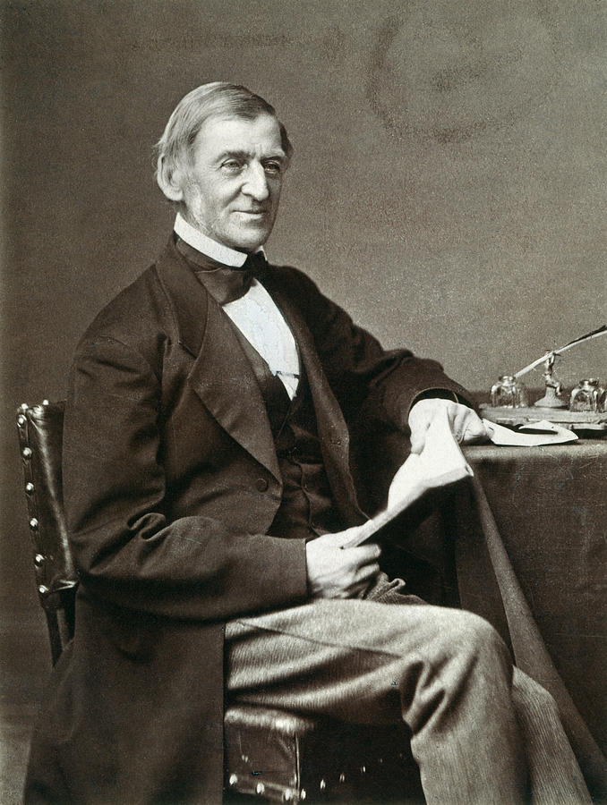 Portrait Photograph - Ralph Waldo Emerson #7 by Granger