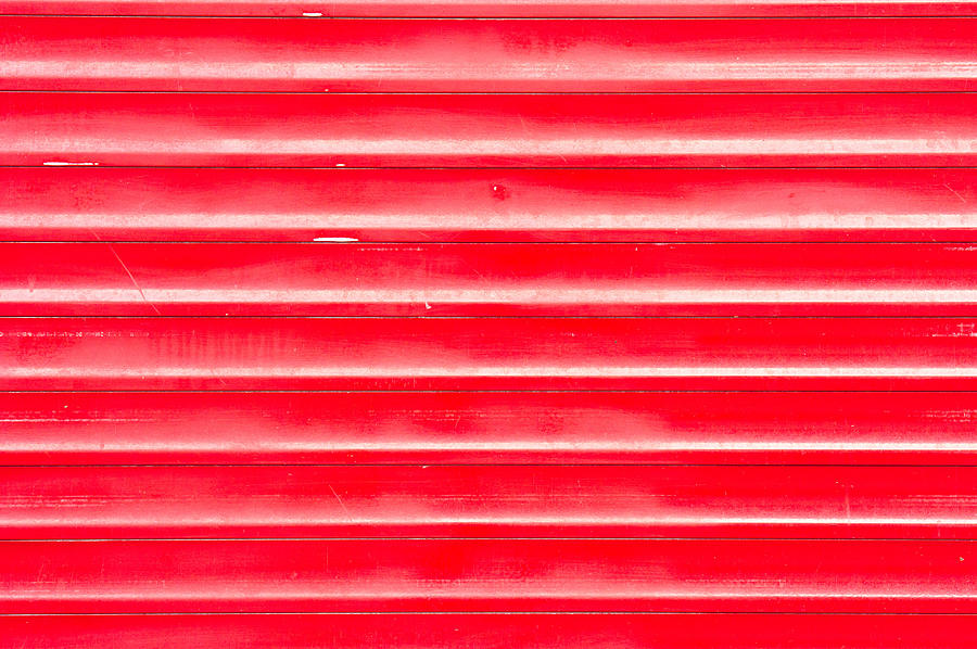Red Metal #7 Photograph by Tom Gowanlock