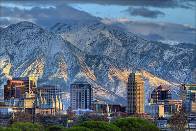 Salt Lake City Utah Usa Photograph