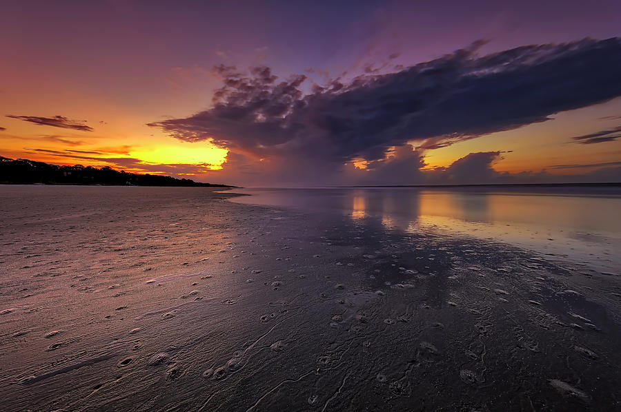 Seascape of Hilton Head Island #7 Photograph by Peter Lakomy