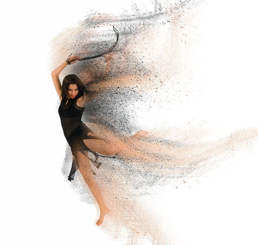 Dancing Photograph - Sexy Woman Dancing - Enhanced  #7 by Ilan Rosen