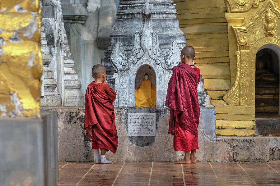 Shwe Indein Pagoda - Myanmar #7 Photograph by Joana Kruse