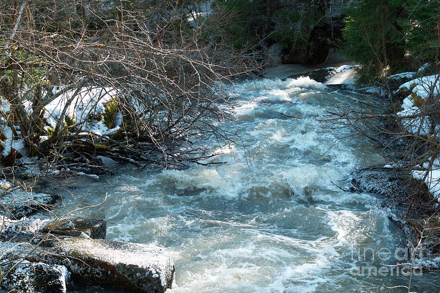 Small rapids #7 Photograph by Esko Lindell - Fine Art America