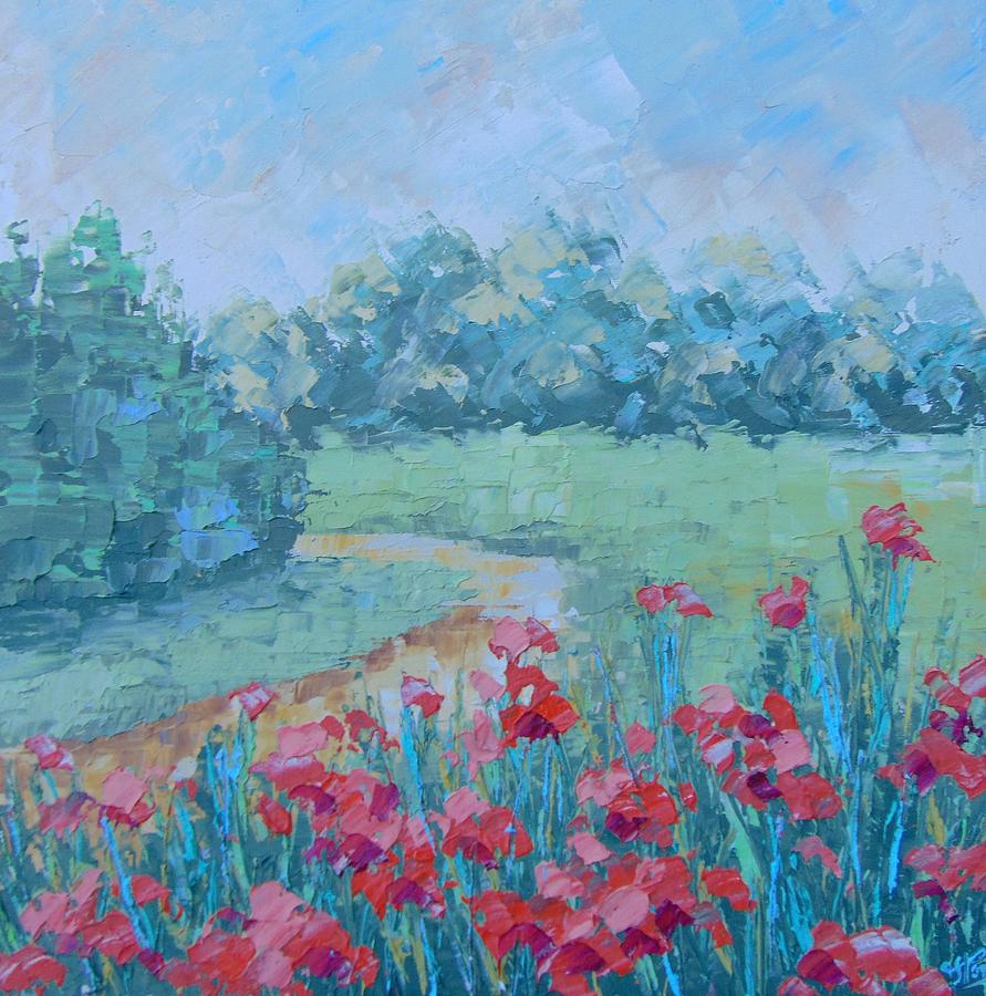 South of France #11 Painting by Frederic Payet