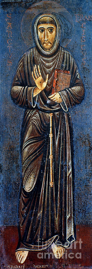 St. Francis Of Assisi #7 Painting by Granger