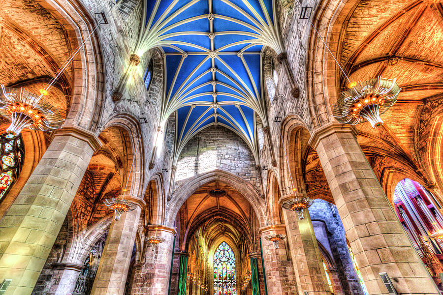 St Giles Cathedral Edinburgh Scotland #7 Photograph by David Pyatt