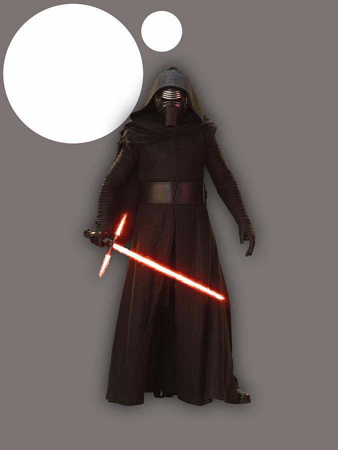 Star Wars Mixed Media - Star Wars Kylo Ren Collection #7 by Marvin Blaine