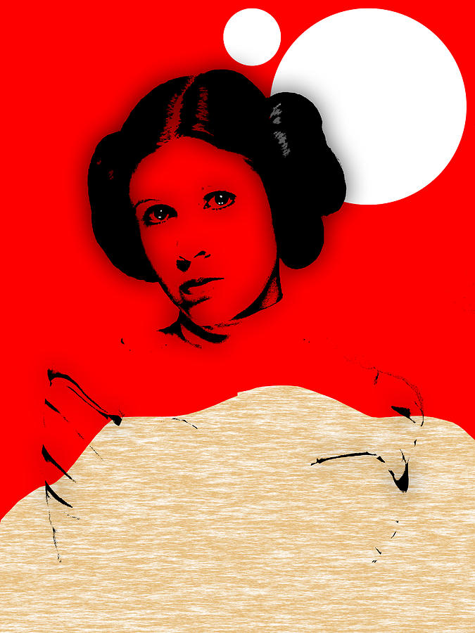 Star Wars Princess Leia Collection #7 Mixed Media by Marvin Blaine