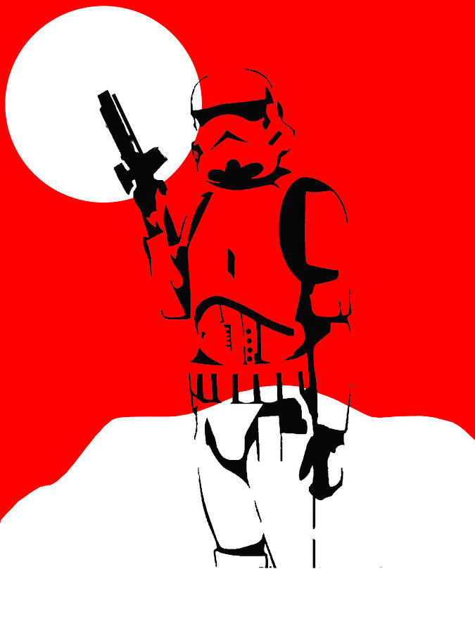 Star Wars Mixed Media - Star Wars Stormtrooper Collection #6 by Marvin Blaine